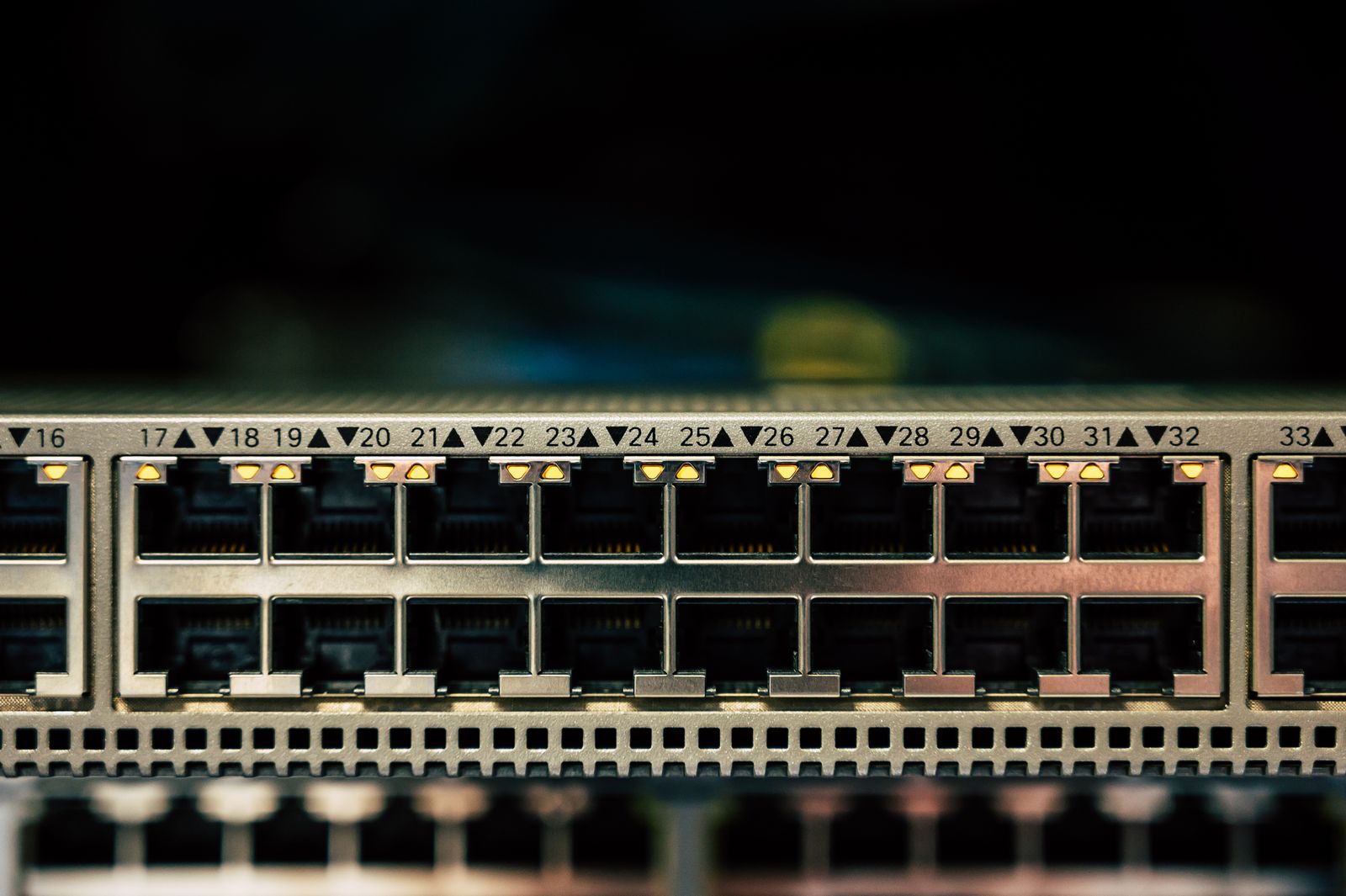 Enterprise Ethernet switch with multiple network ports